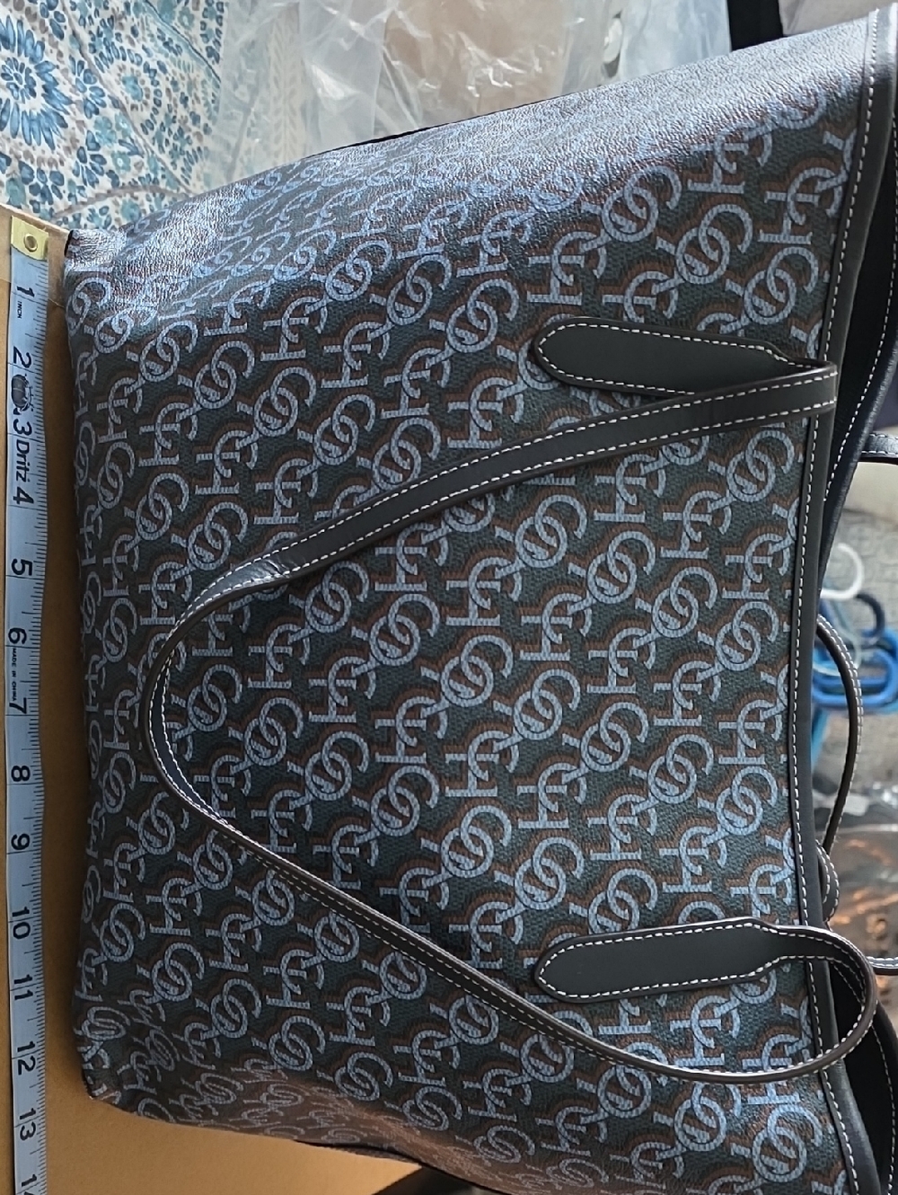Coach Signature Large Tote Bag in Blue